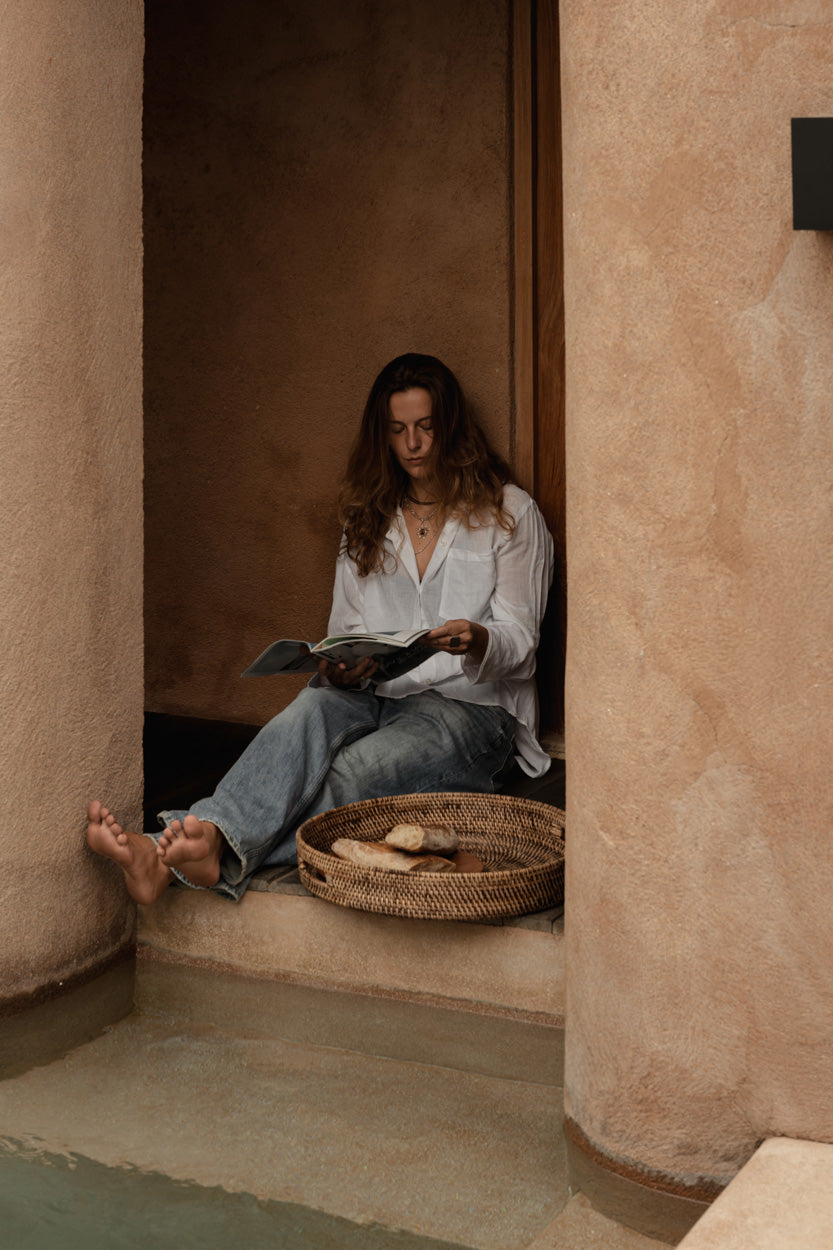 The Carry-All Trays Natural Brown M Bazar Bizar