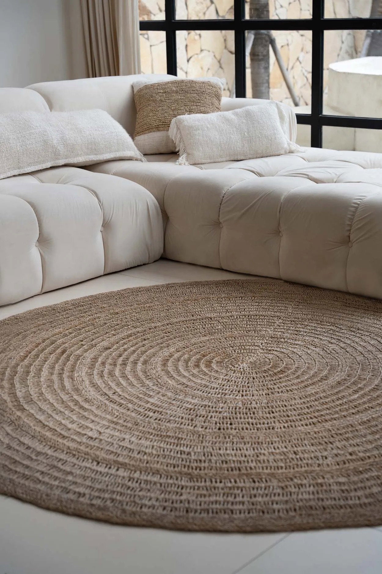Het Seagrass Tapijt - Naturel - 200