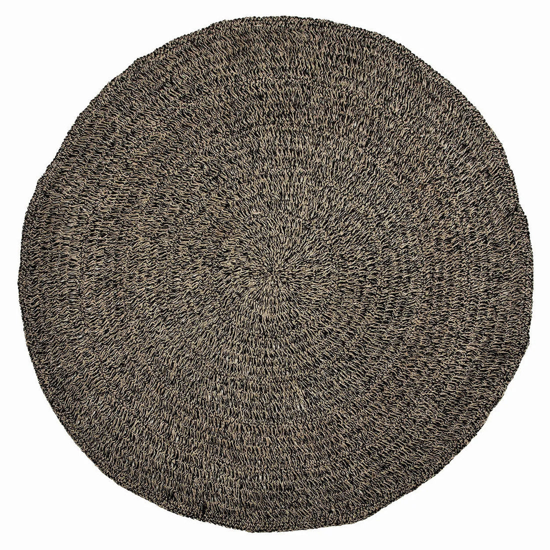 Het Seagrass Tapijt - Naturel Zwart - 200