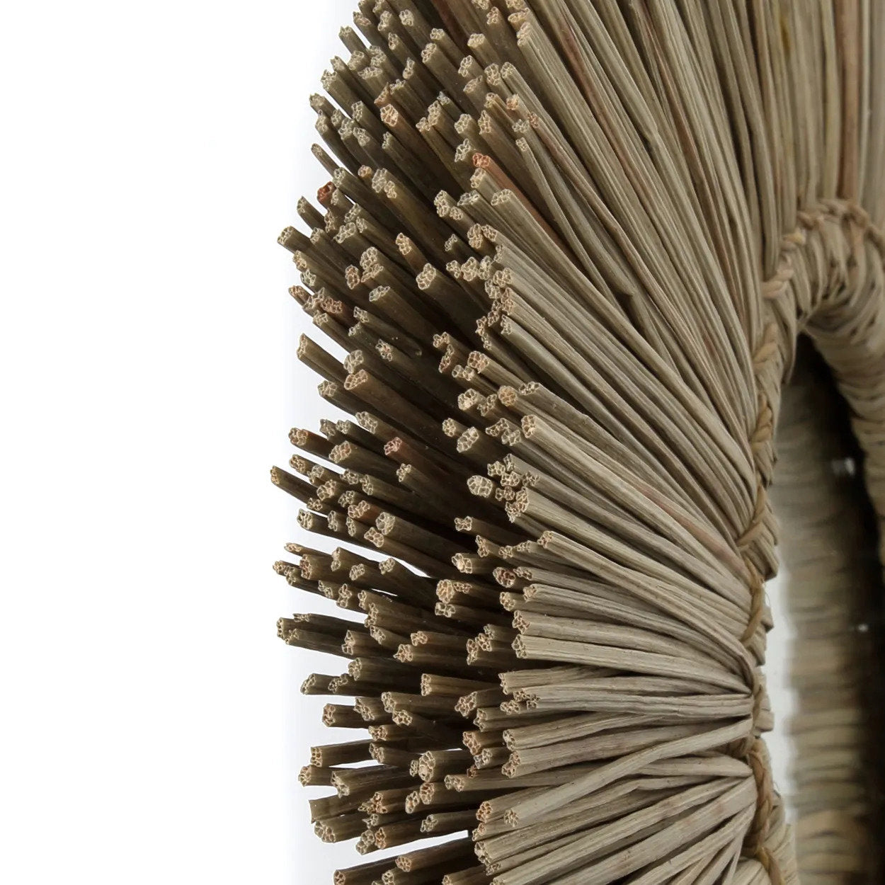 De Alang Alang Spiegel - Naturel - L 50x50cm