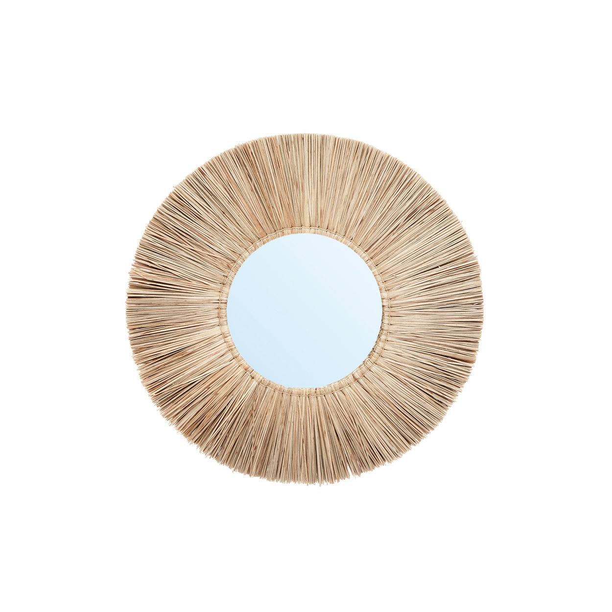 De Alang Alang Spiegel - Naturel - M 45x45cm