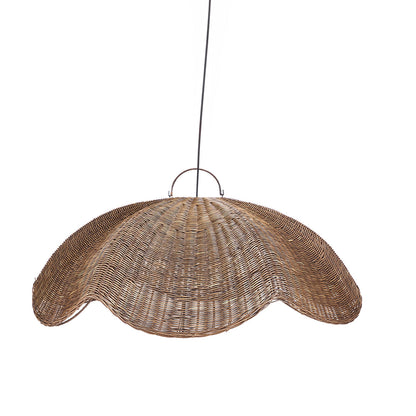De Wave Hanglamp - Donker Noten - Large  Bazar Bizar