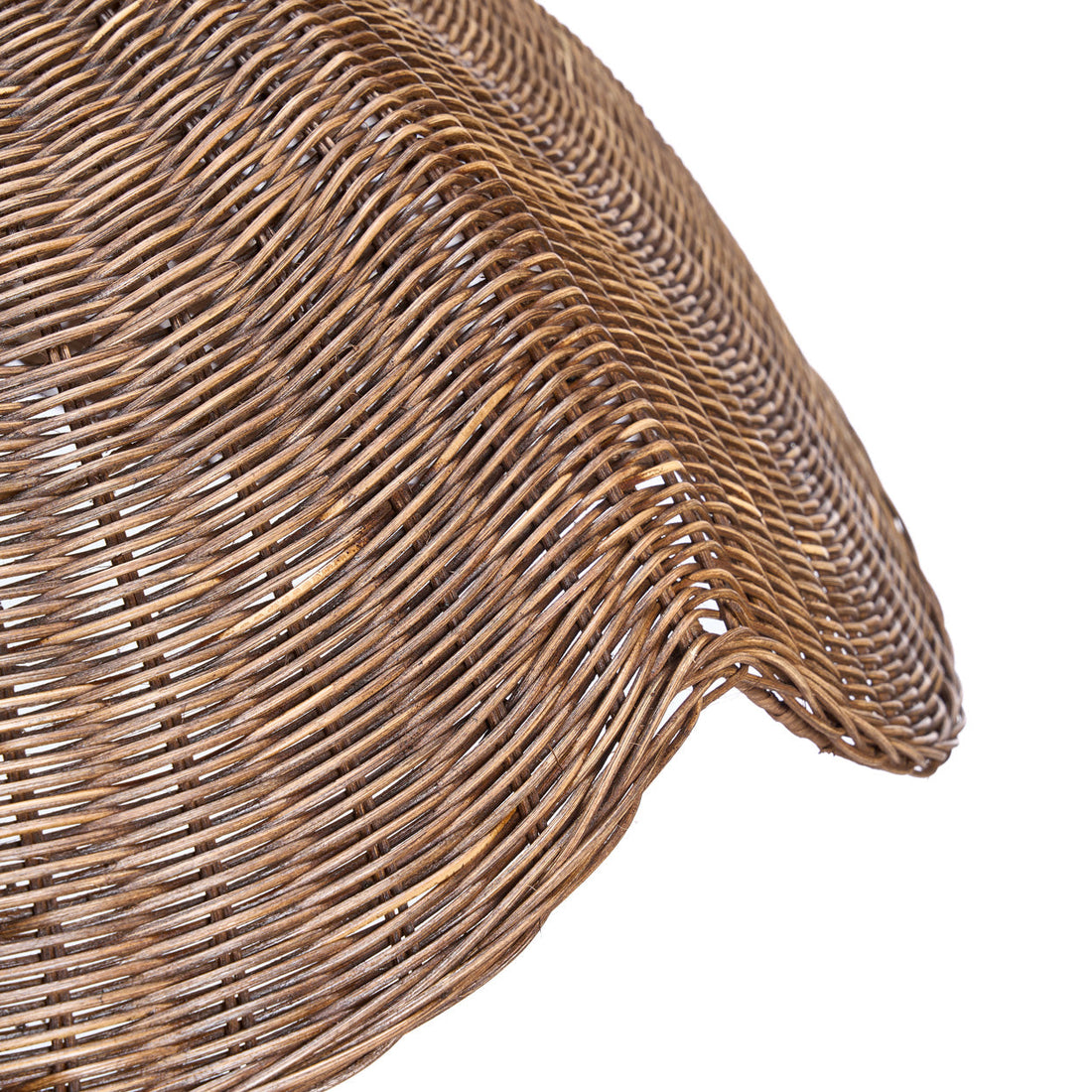 De Wave Hanglamp - Donker Noten - Large  Bazar Bizar