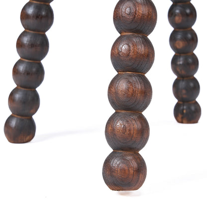 Der Dango Hocker - Dunkles Nussbaumholz Bazar Bizar