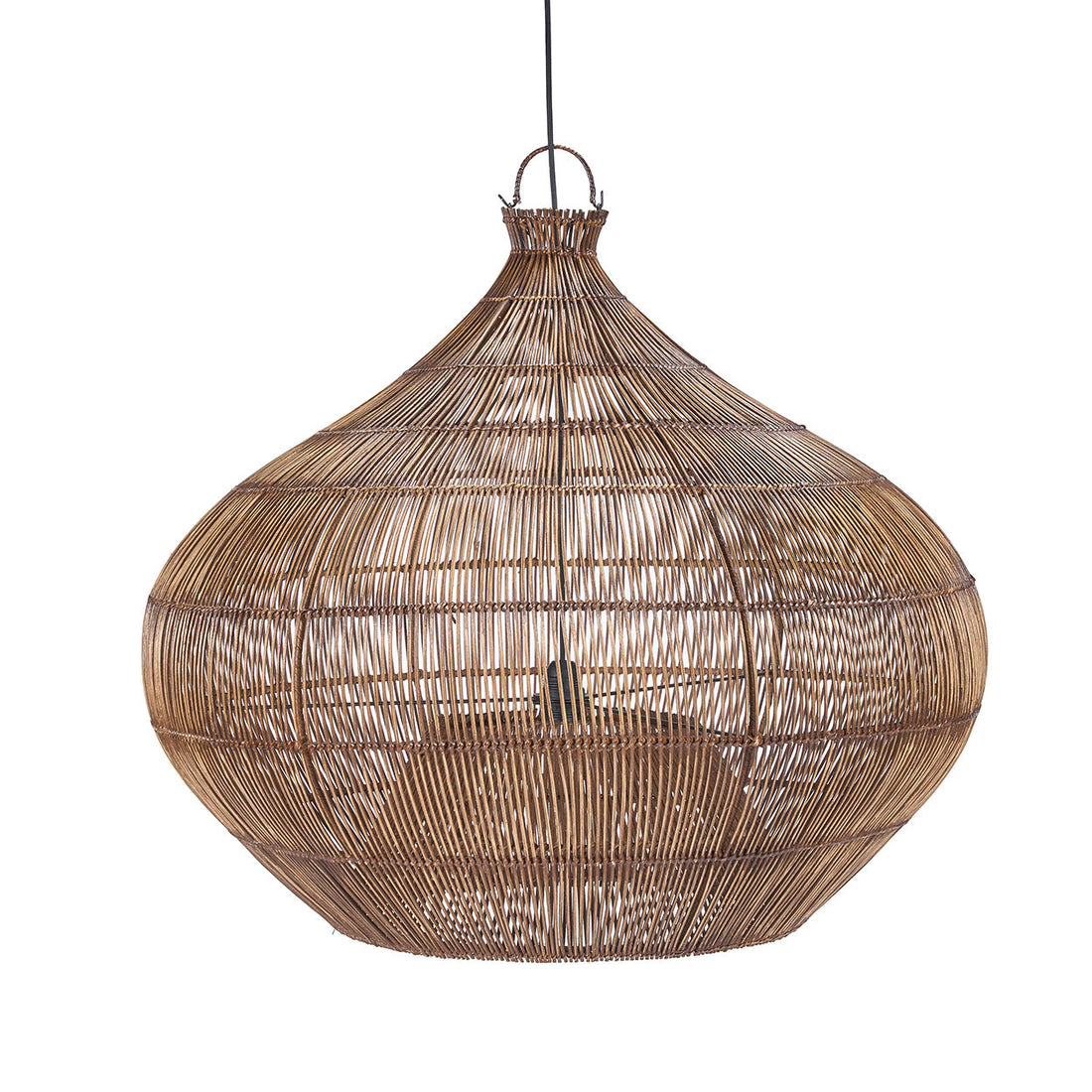 De Desert Gourd Hanglamp Donker Walnoot Large Bazar Bizar