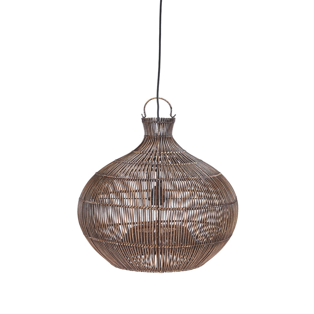 De Desert Gourd Hanglamp Donker Walnoot Small Bazar Bizar