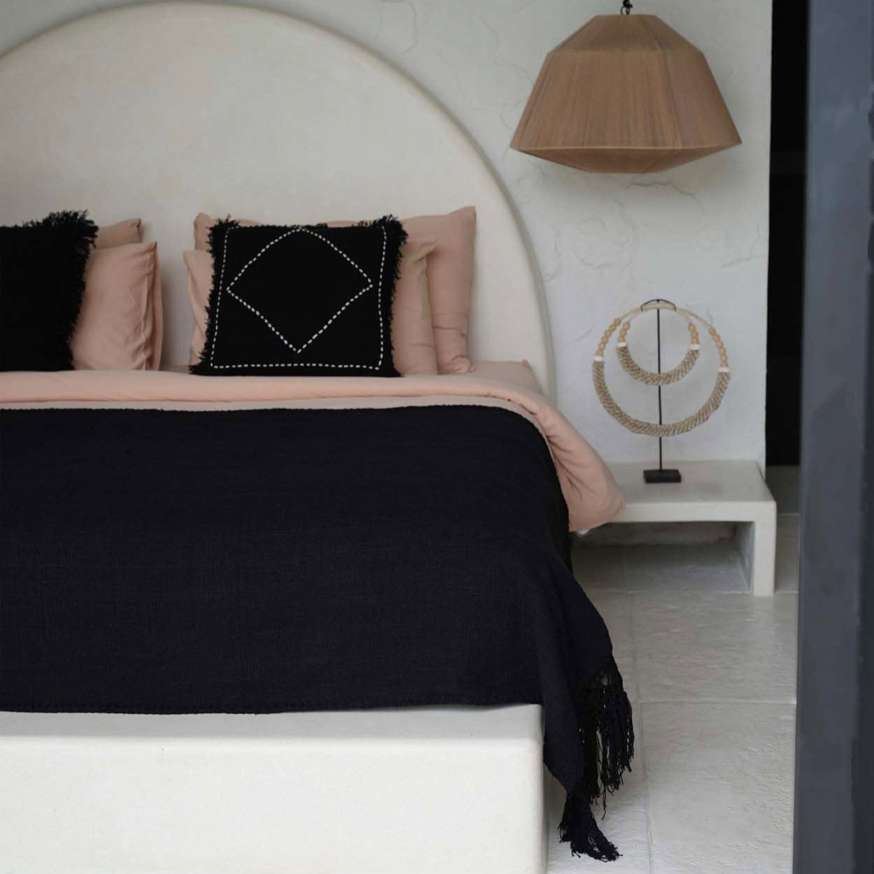 De Gypsy Bedsprei - Zwart