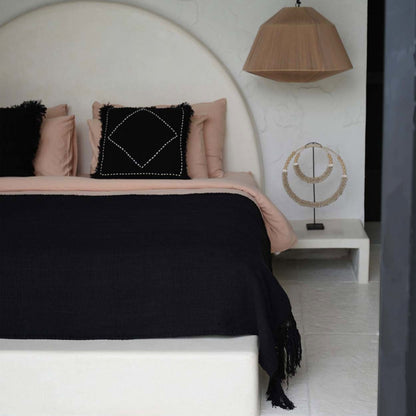 De Gypsy Bedsprei - Zwart
