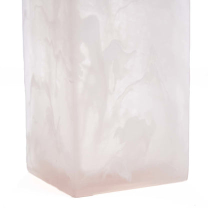 De Resin Zeepdispenser- Roze Wit Bazar Bizar