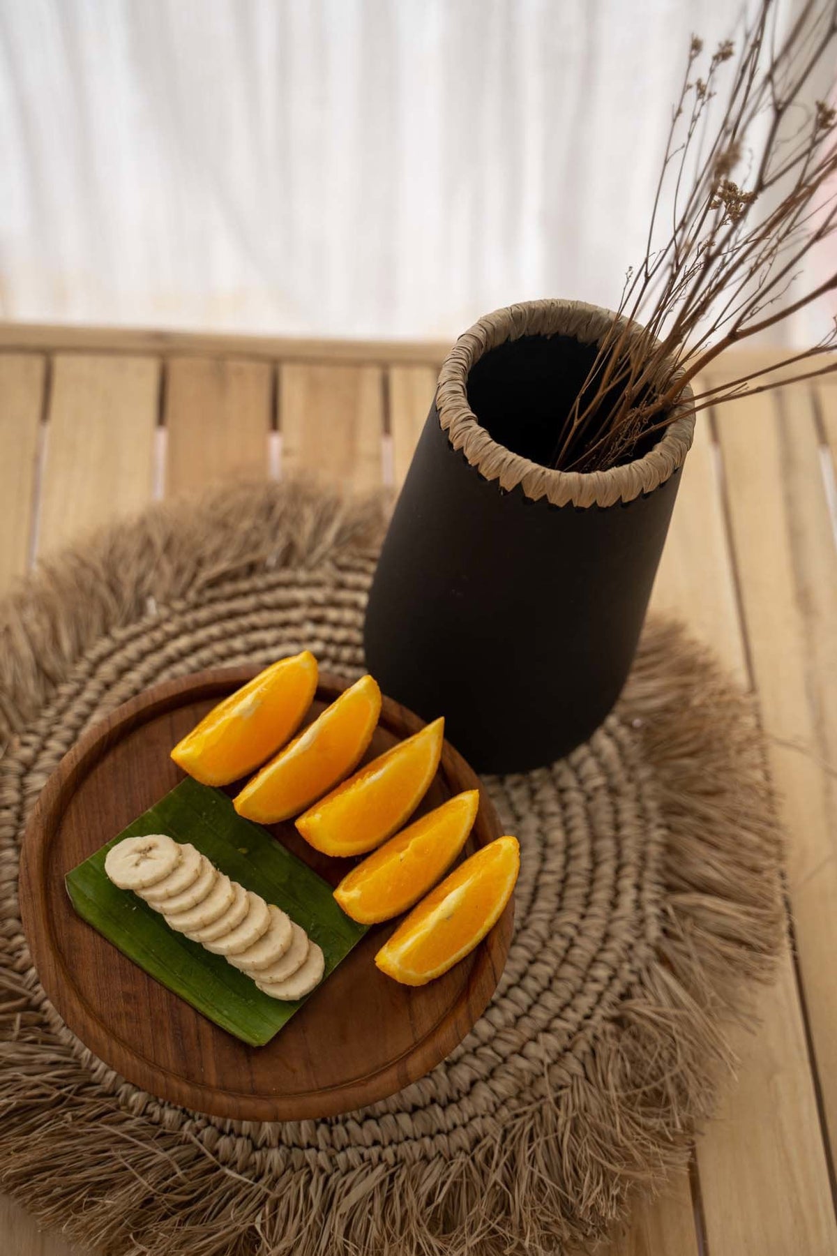 Die Seagrass-Raffia-Tischmatte – Naturel Bazar Bizar