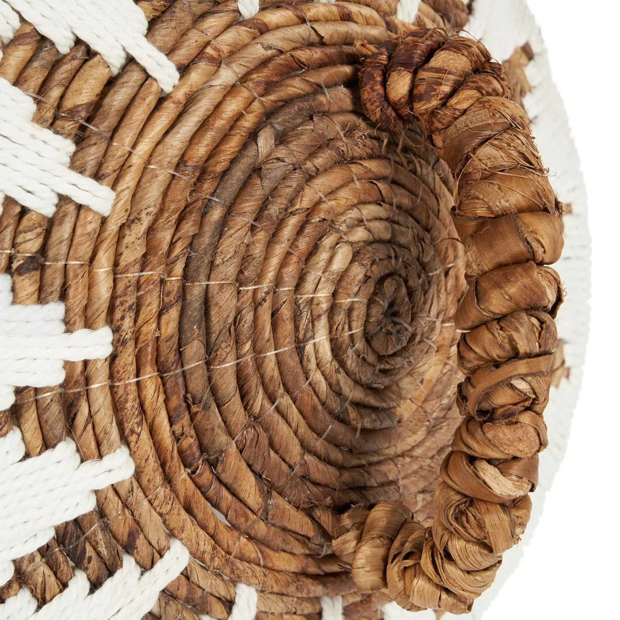 De Little Bay Beach Mand Naturel Wit Medium Bazar Bizar