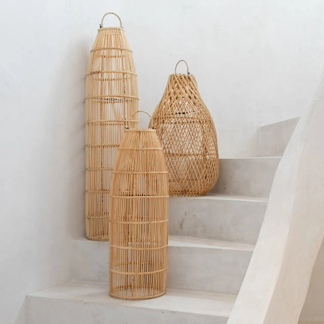 Die Fish Trap Hängelampe Naturel Medium Bazar Bizar