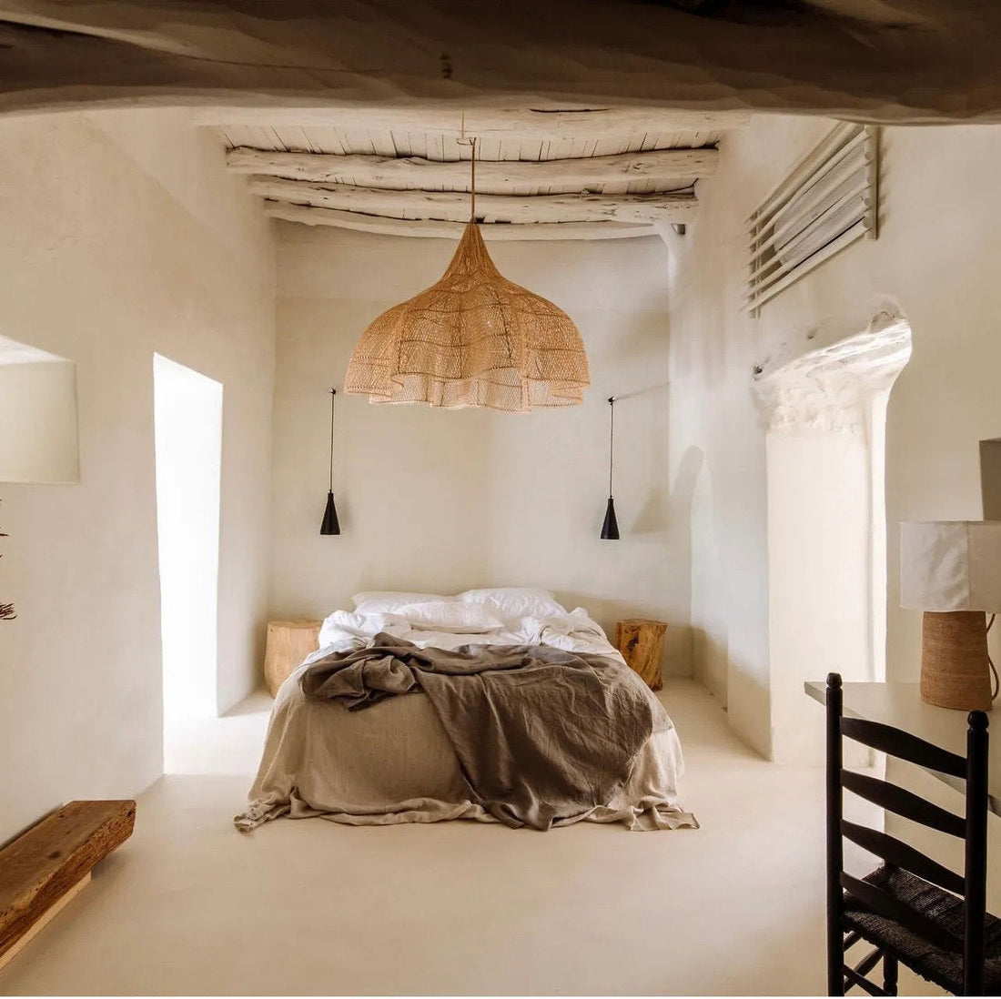 De Whipped Hanglamp Naturel XXL Bazar Bizar