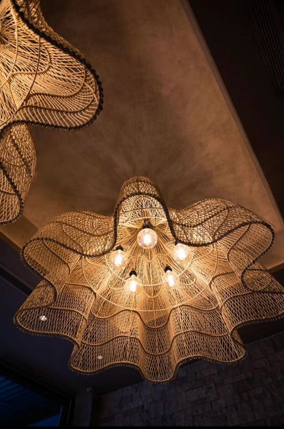 De Whipped Hanglamp Naturel XXL Bazar Bizar