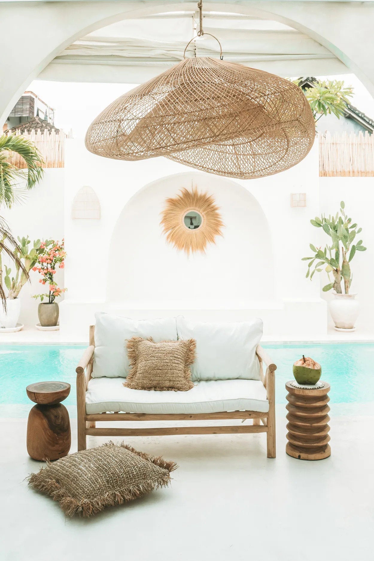 De Cloud Hanglamp - Naturel - XXL