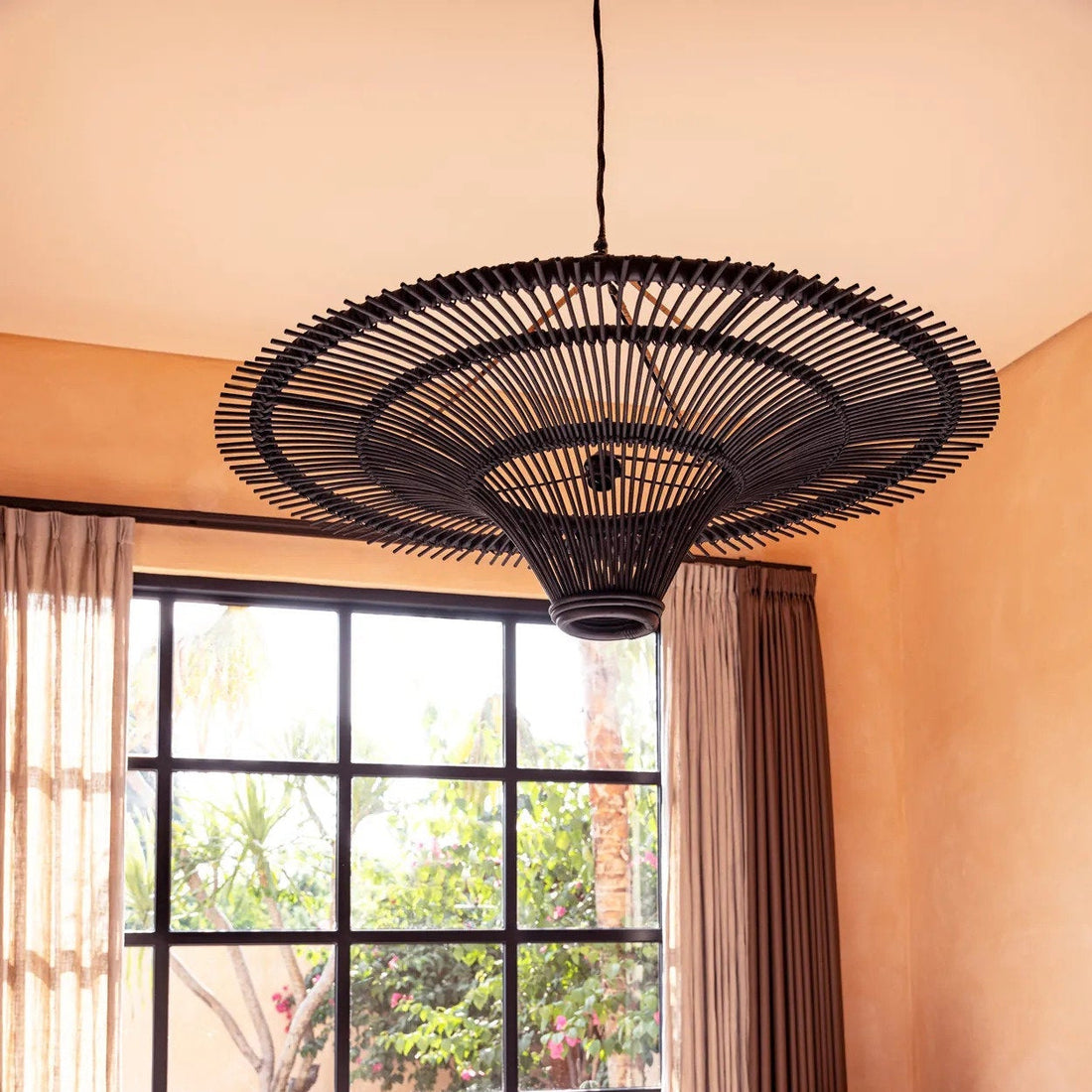 De Sky Hanglamp Zwart XXL Bazar Bizar