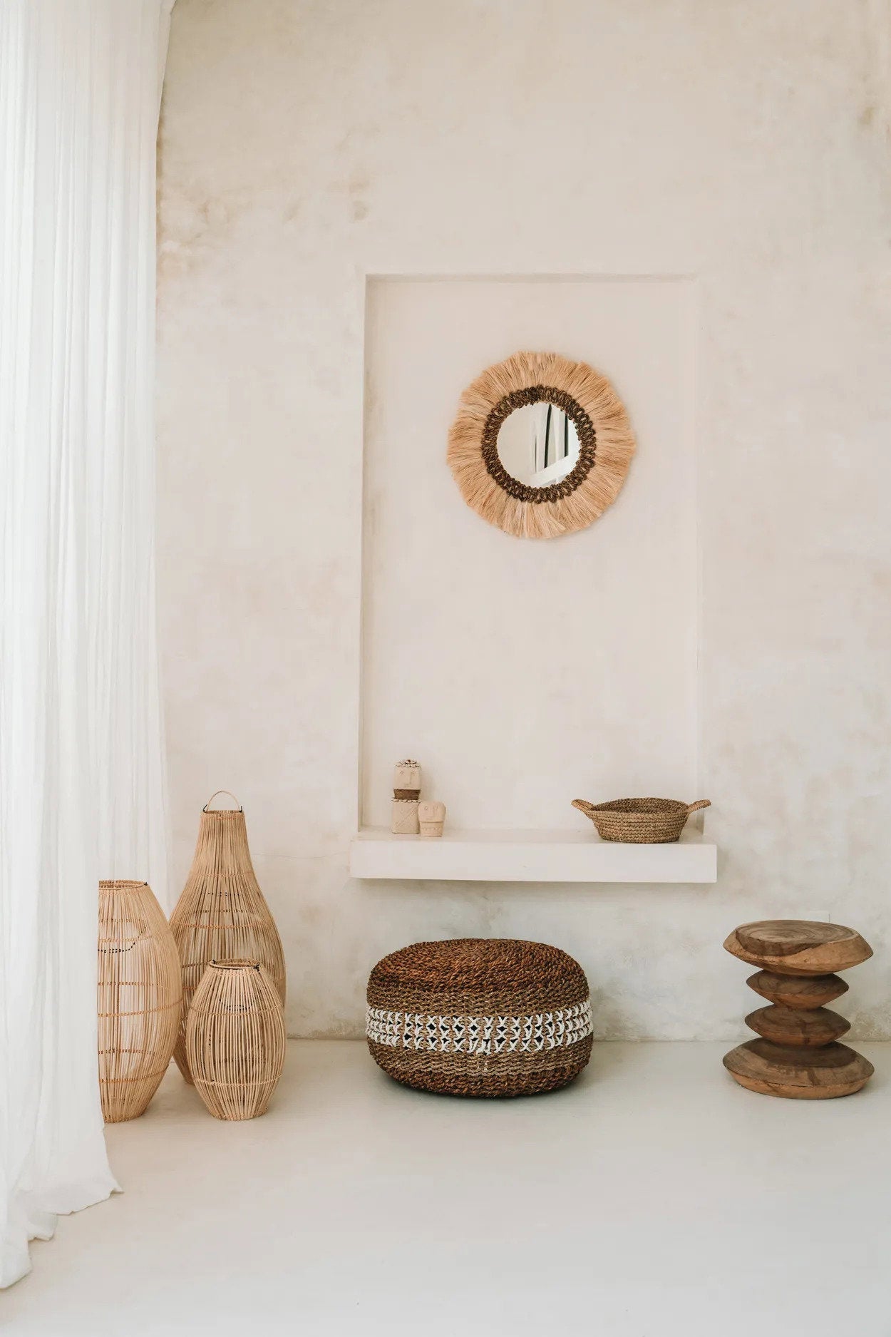 De Zuri Hanglamp - Naturel - Small