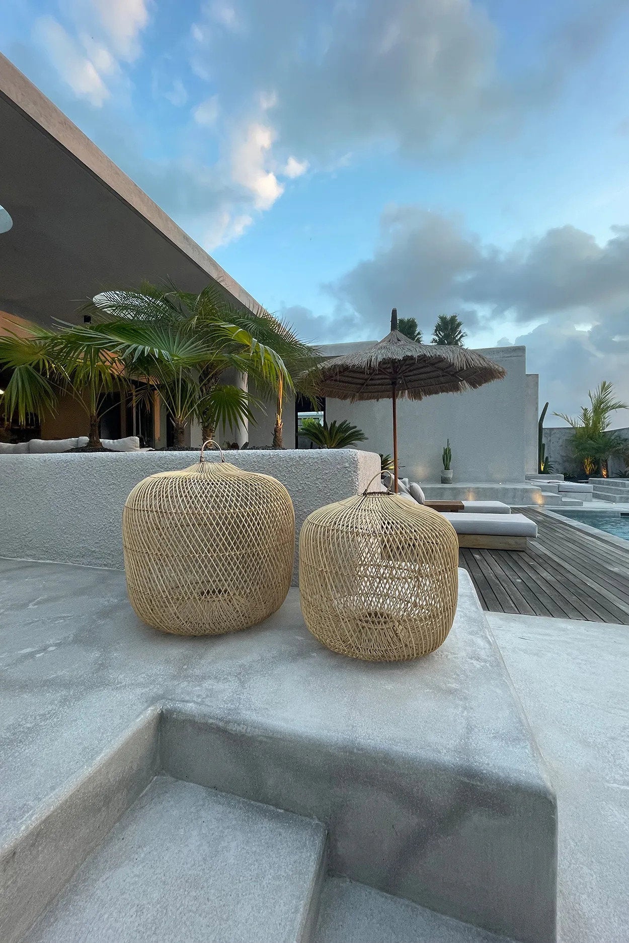 De Batu Bolong Hanglamp - Naturel - Large