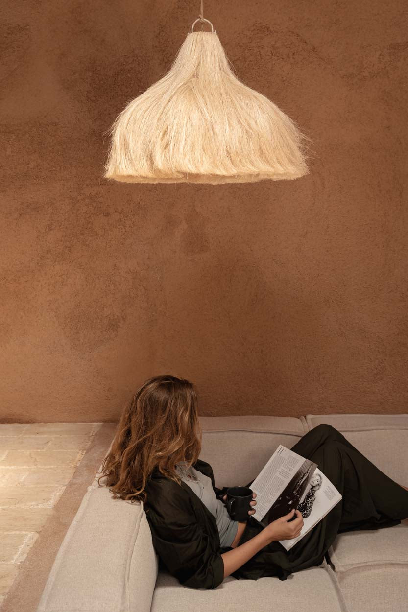 The Rami Hanglamp Natural Medium Ø60cm Bizar Bizar