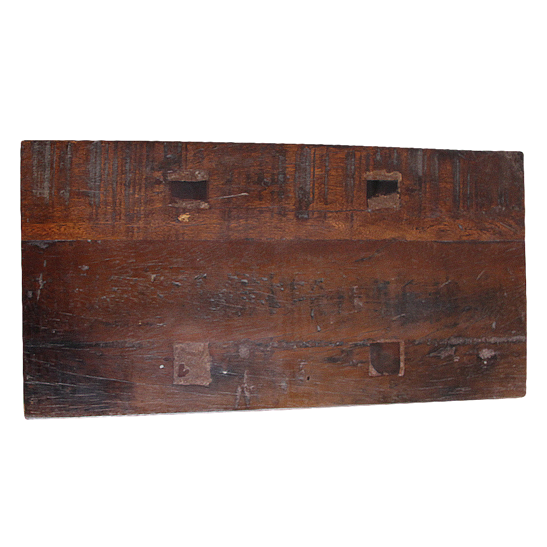 Houten Bankje Factory Bruin Gerecycled Hout Raw Material