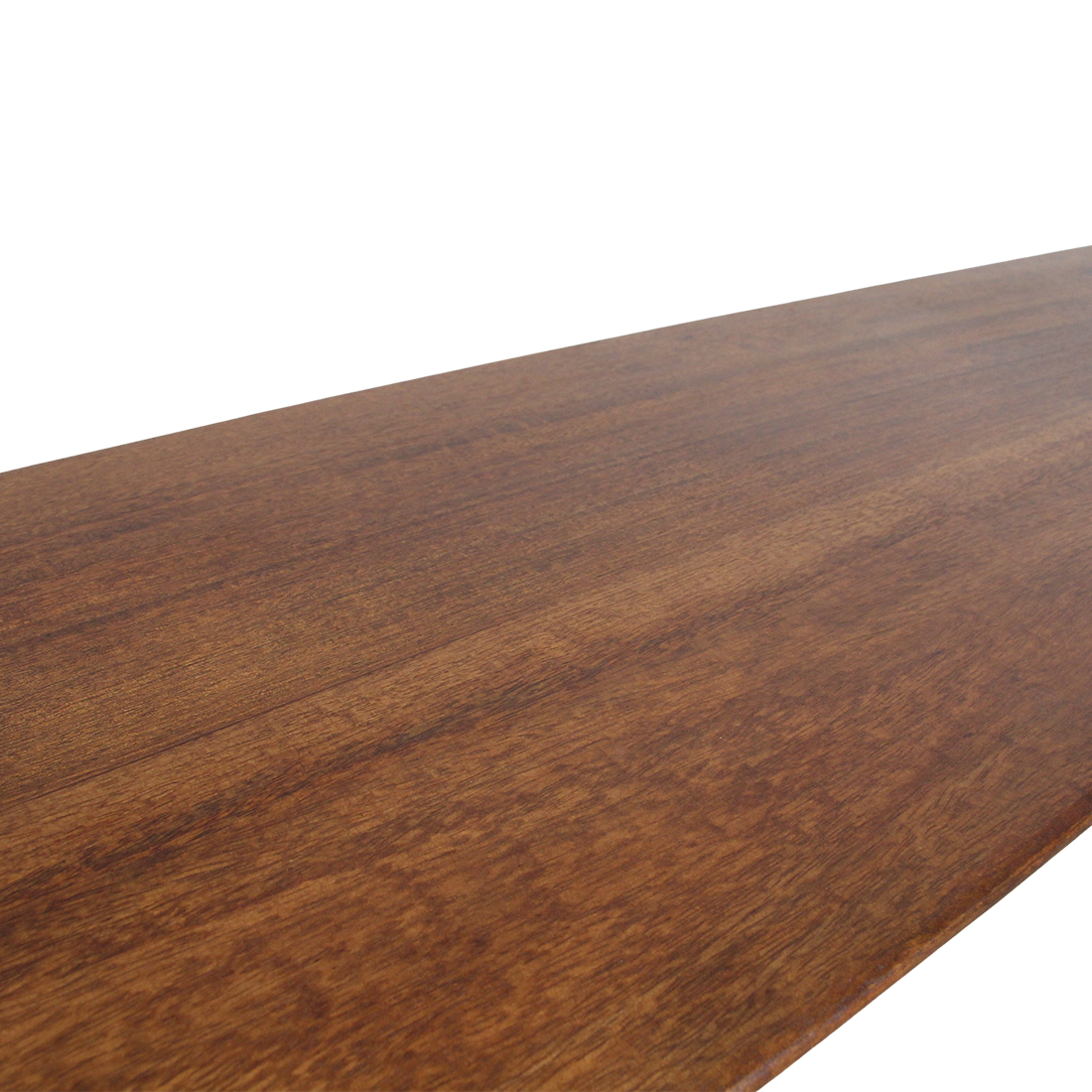Esszimmerbank Bullnose Braunes Mangoholz 240cm Raw Materials