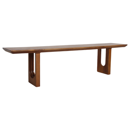 Eetkamerbank Bullnose Chamfered Mangohout 200cm Raw Materials