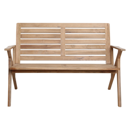 Tuinbank Odin Naturel Teakhout 122cm Raw Materials