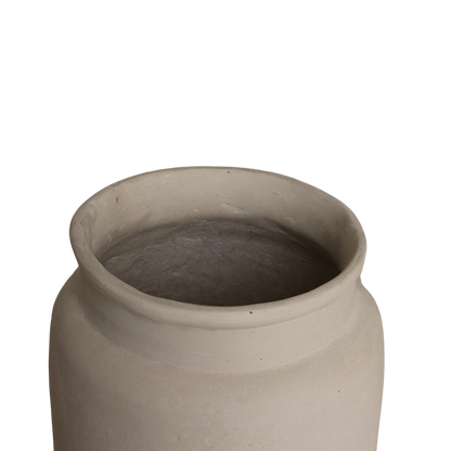 Chalk Dekorative Vase Mandore Medium Raw Materials