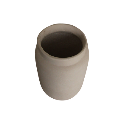 Chalk Dekorative Vase Mandore Medium Raw Materials