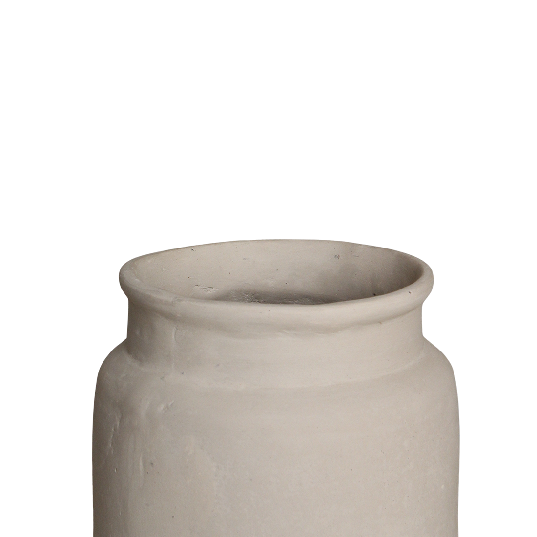 Chalk Dekorative Vase Mandore Medium Raw Materials