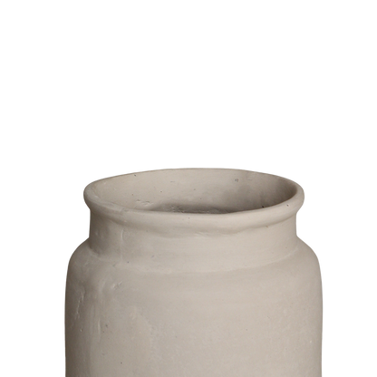 Chalk Dekorative Vase Mandore Medium Raw Materials