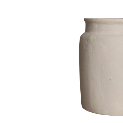 Chalk Dekorative Vase Mandore Medium Raw Materials