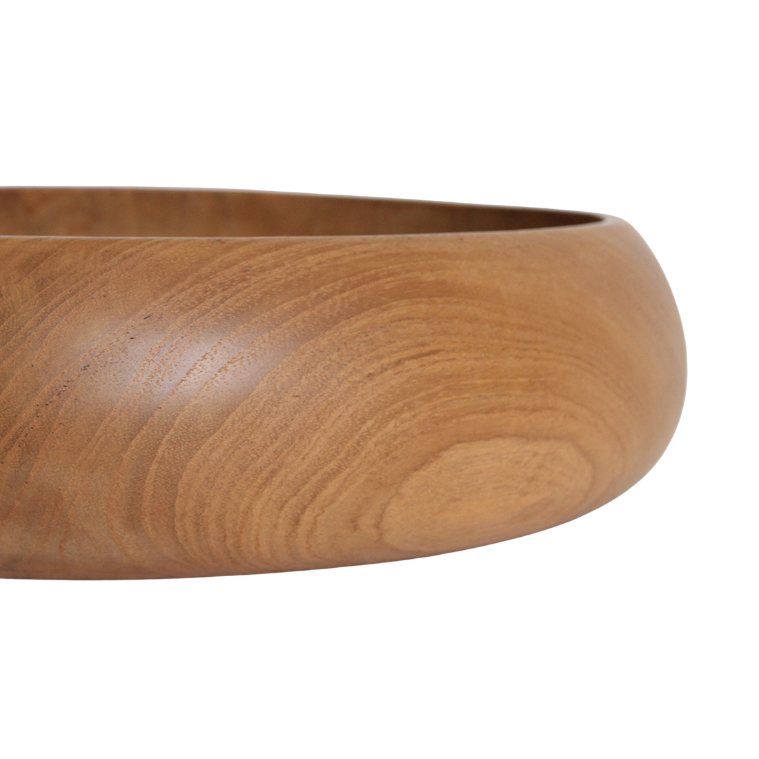 Sera Schale aus Teakholz Medium Raw Materials