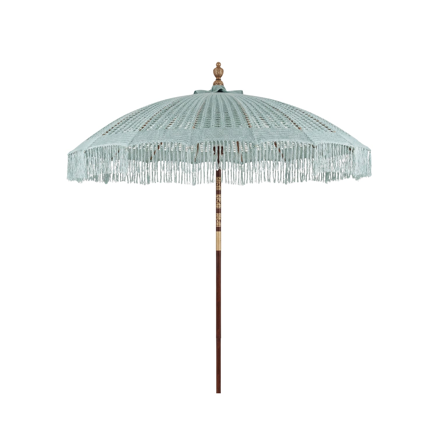 Bali Parasol Macrame Groen Ø250cm Todo Bien