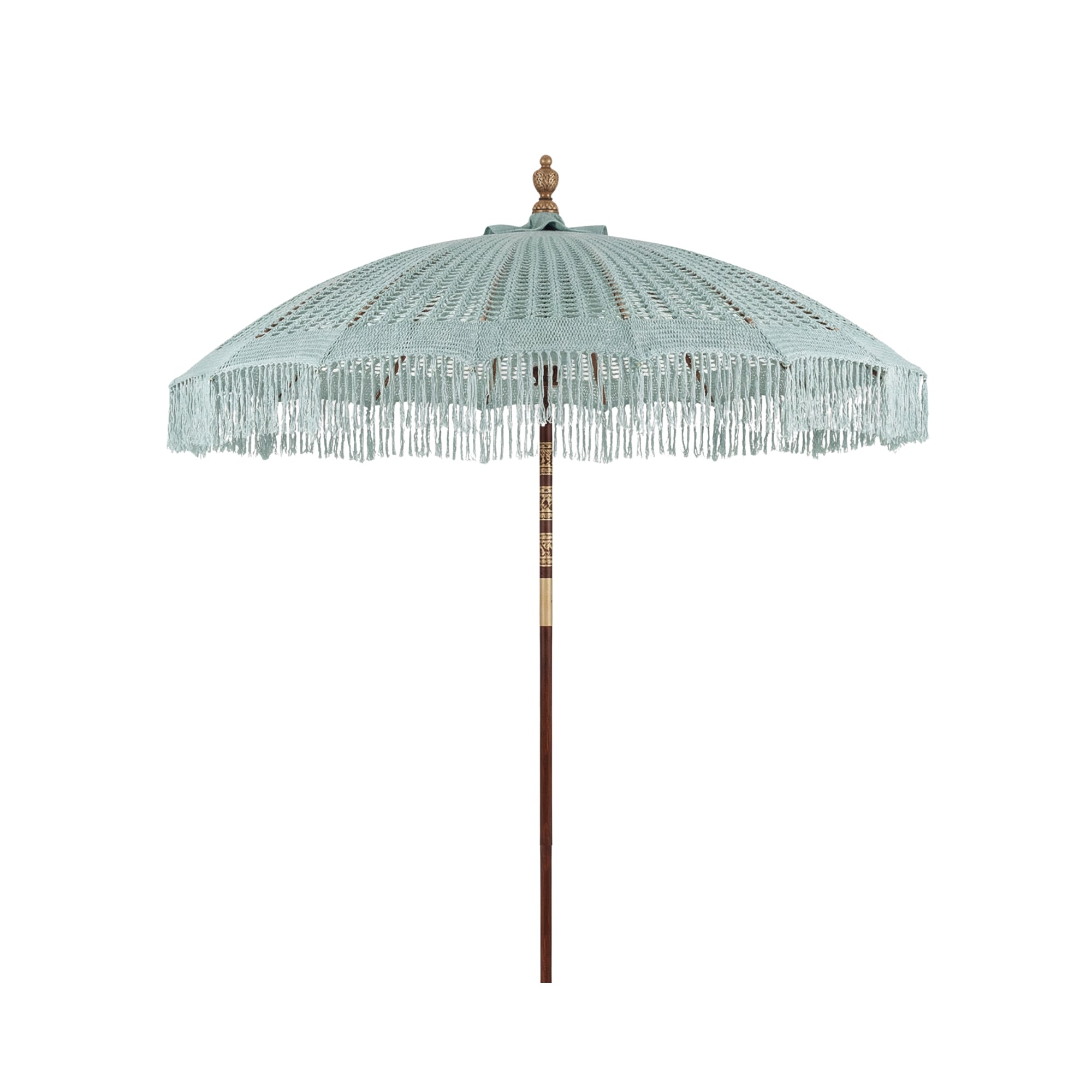 Bali Parasol Macrame Groen Ø250cm Todo Bien