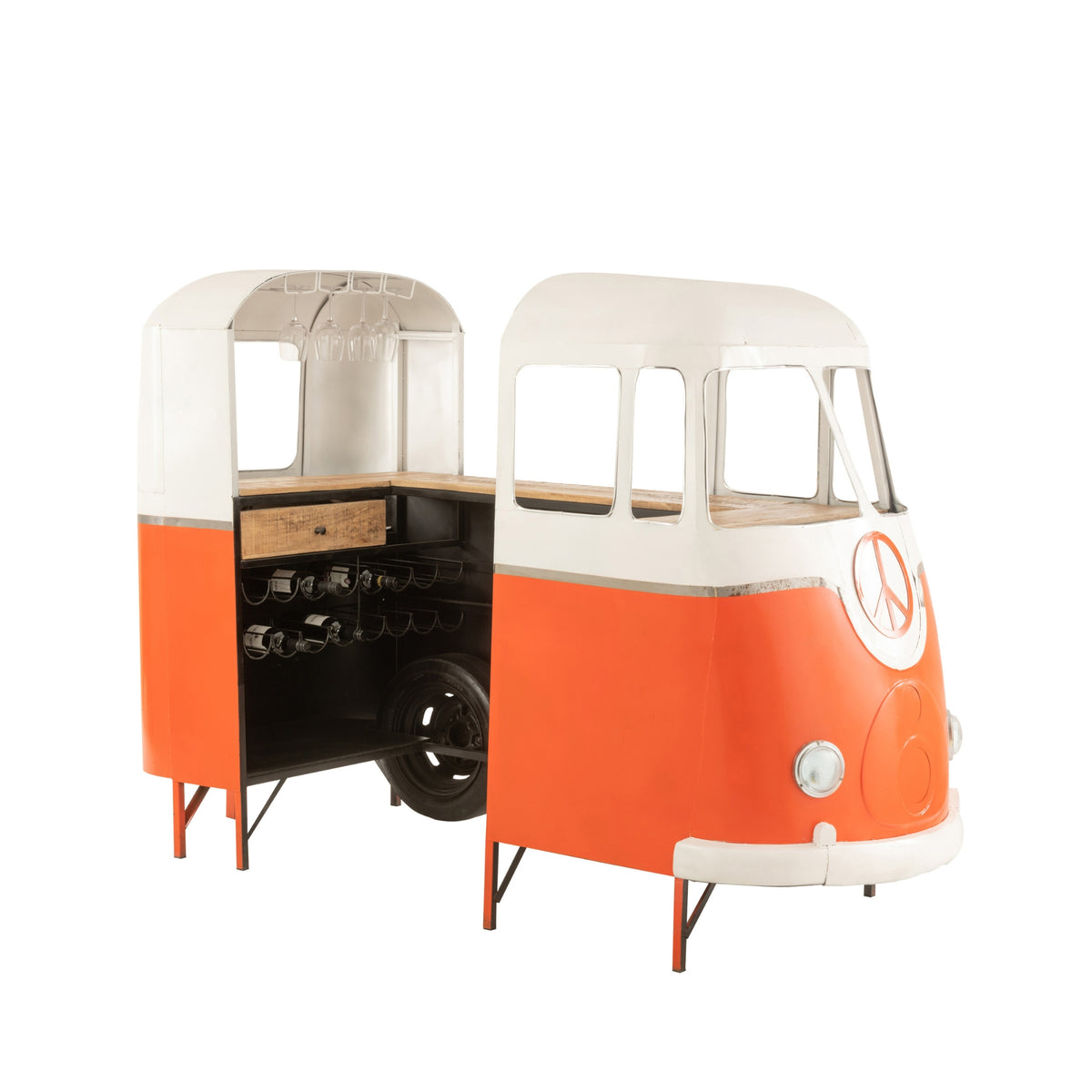 Bartisch Retro Bus Orange J-Line