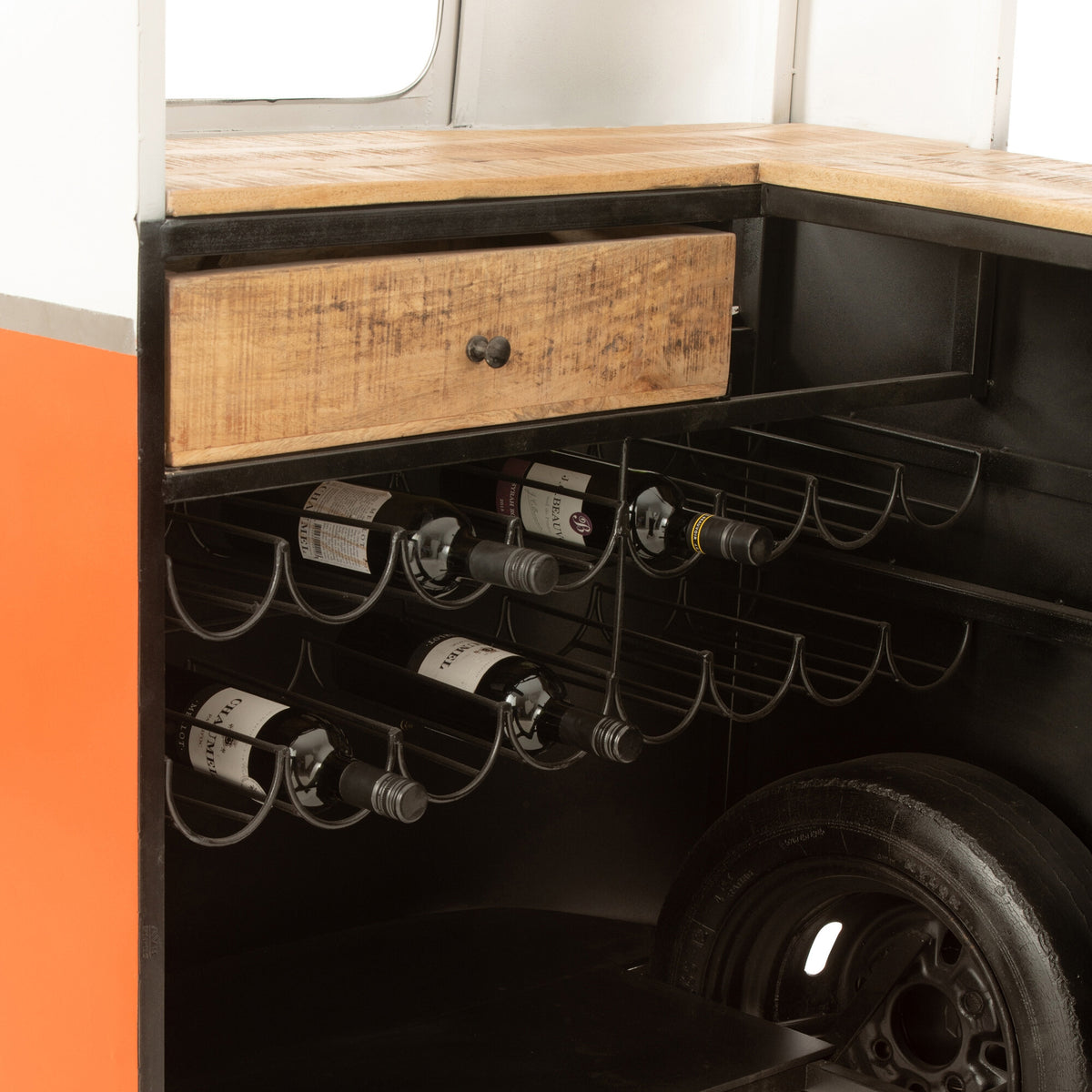 Bartisch Retro Bus Orange J-Line
