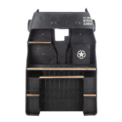 Barmeubel Vrachtwagen Ijzer/Mangohout ZwartJ-Line