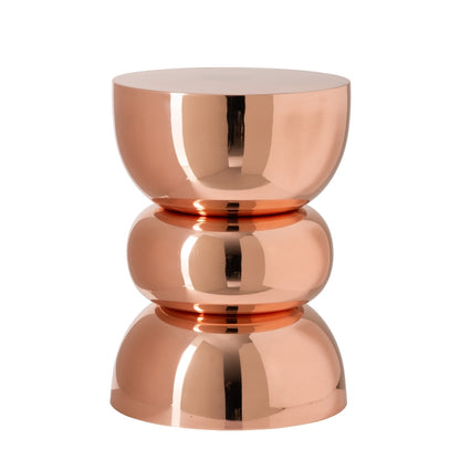 Bijzettafel Glanzend Chrome Roségoud J-Line