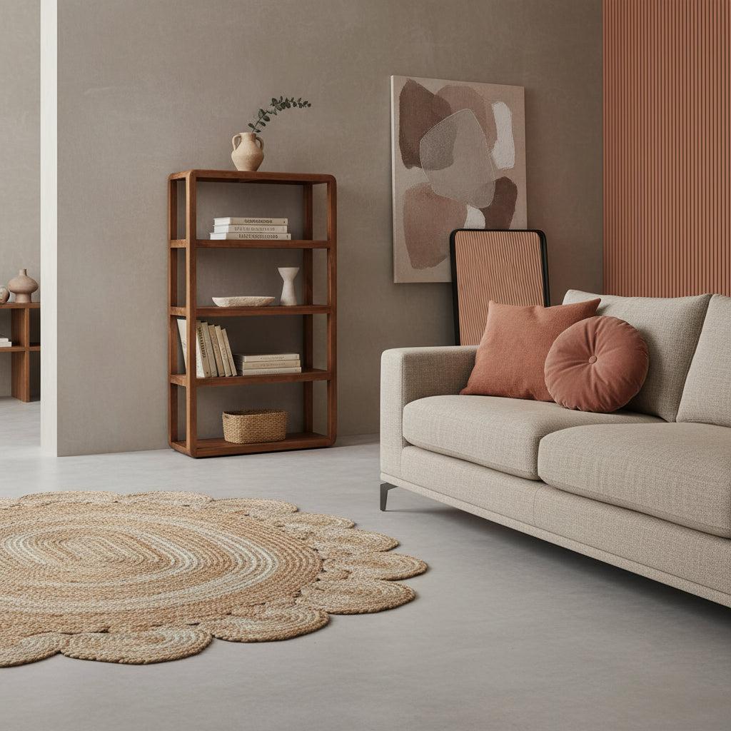 Bullnose Rek Met 5 Planken Raw Materials