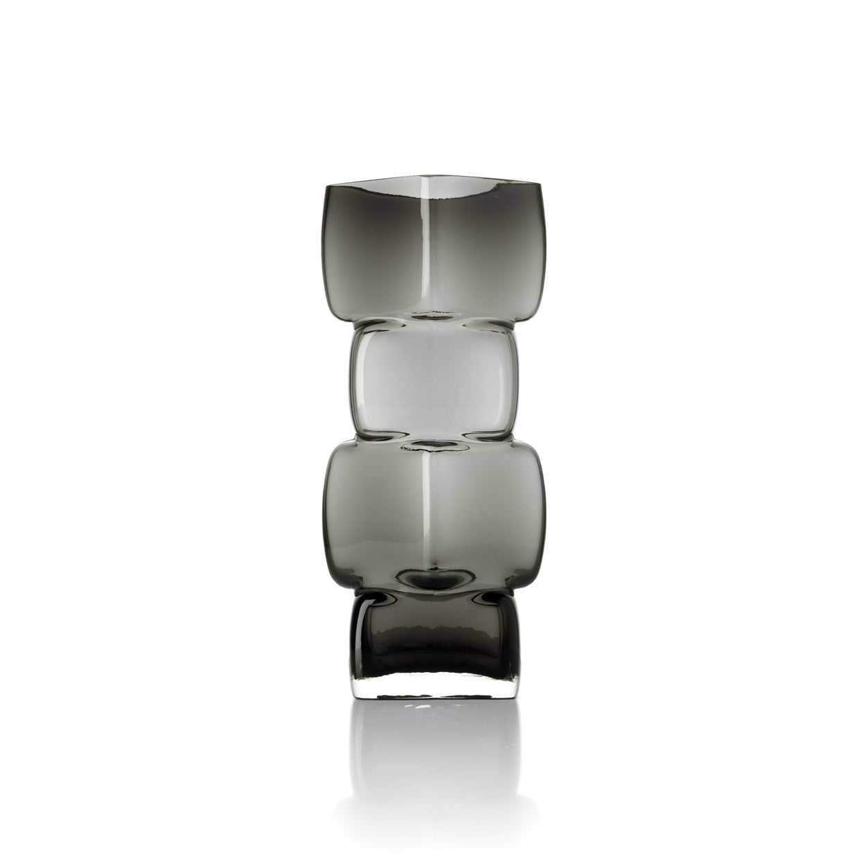 De Cubes Vaas – Donkergrijs – L