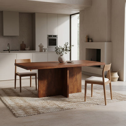 Bullnose Greek Cross Eettafel 180cm Raw Materials