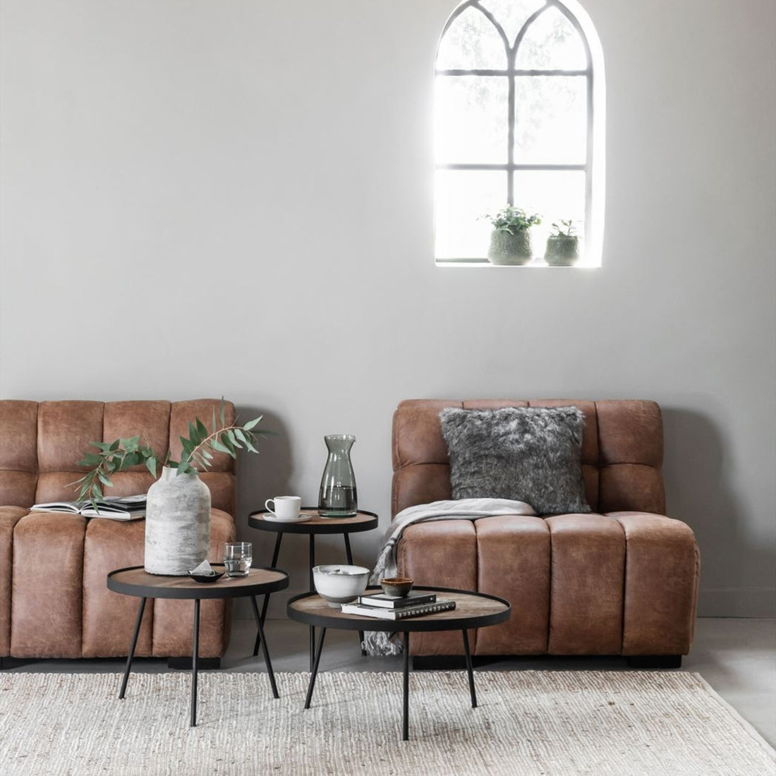 DTP Home Highlight Salontafel Saturnus Licht Ø60cm Large