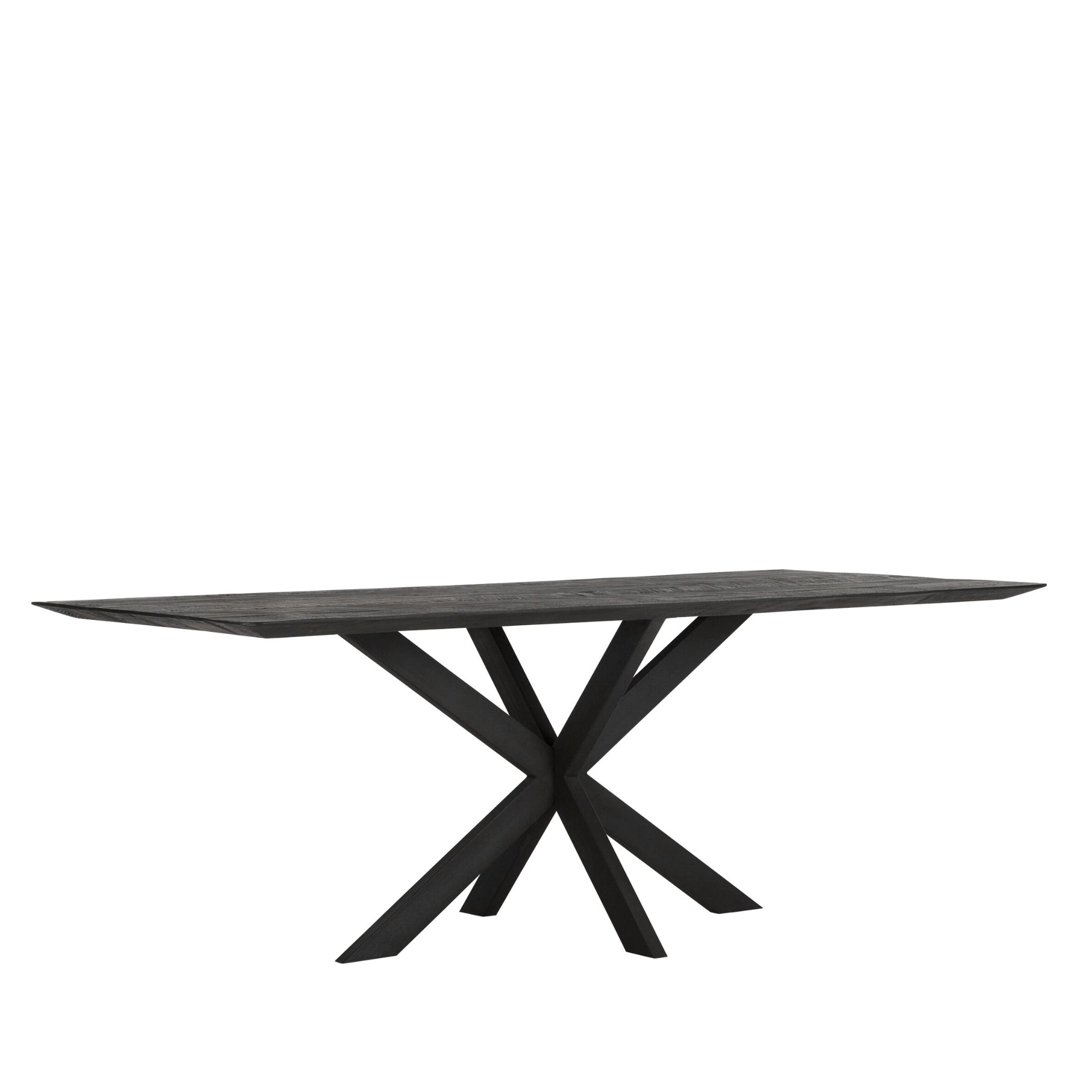 DTP Home Timeless Black Eettafel Curves 210 cm
