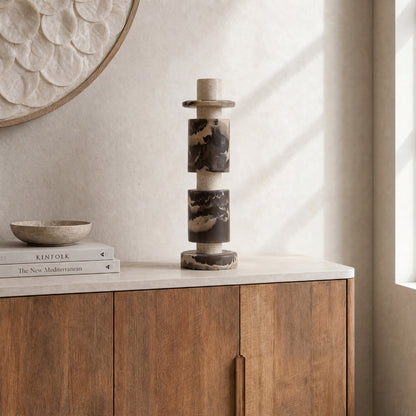MUST Living Decoratief Beeld Alba Hoog Zwart Crème