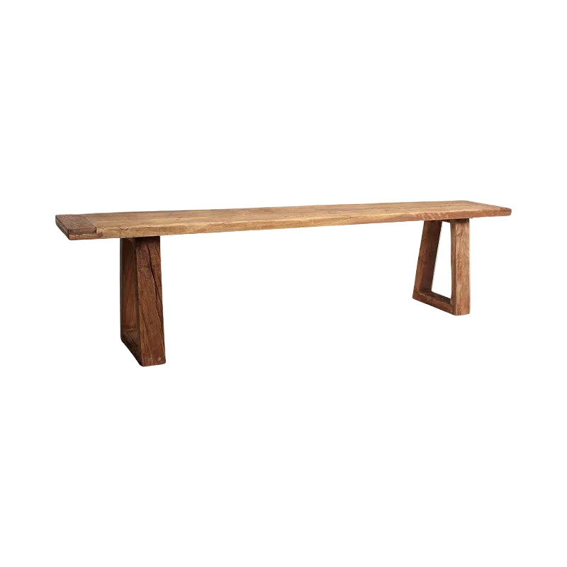 Teakhouten Eetkamerbank Farmwood 180cm Raw Materials
