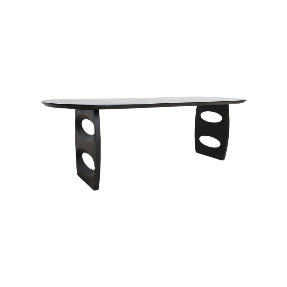 Eetkamertafel Bullnose Teardrop 180cm Raw Materials