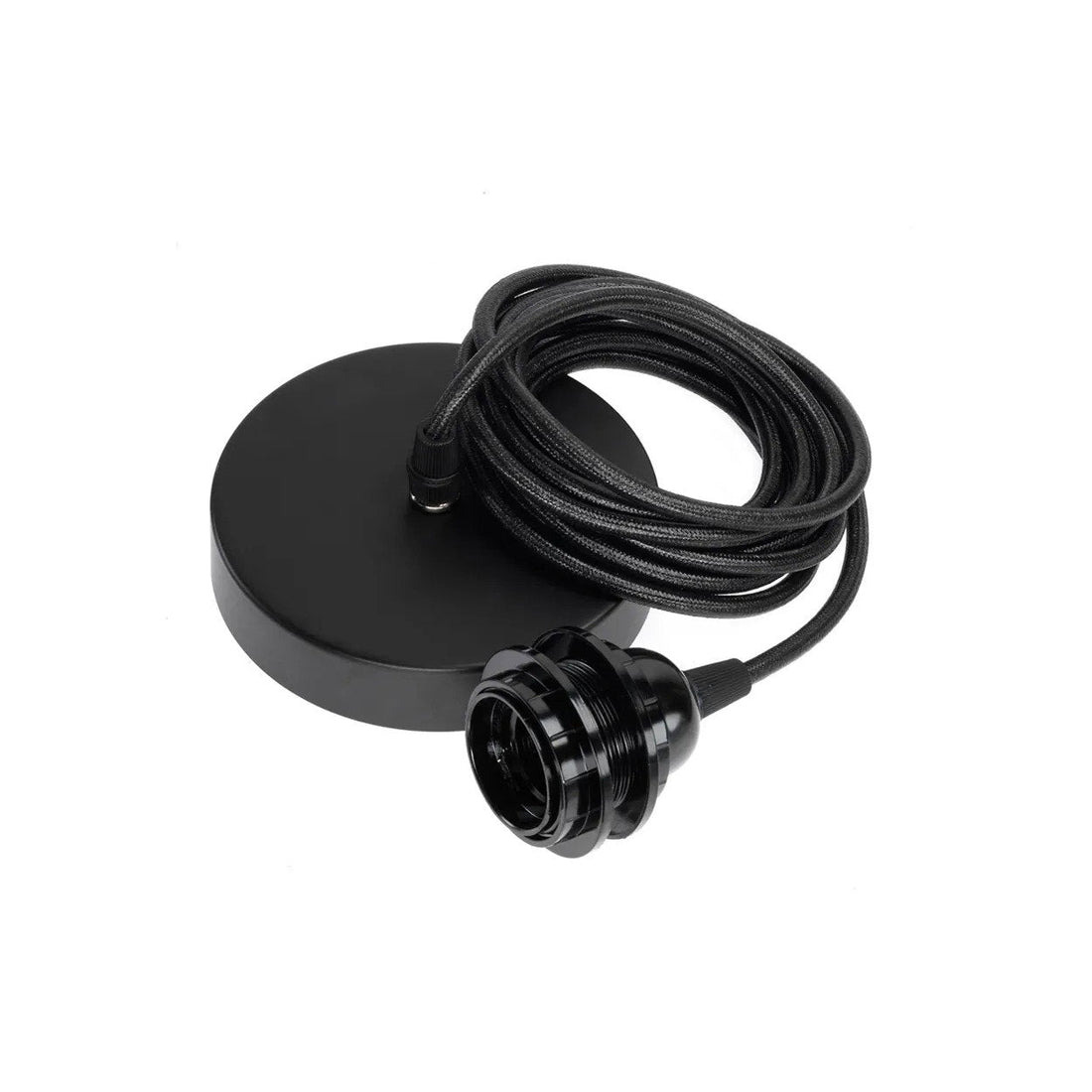 Plafondarmatuur met 1 fitting Zwart