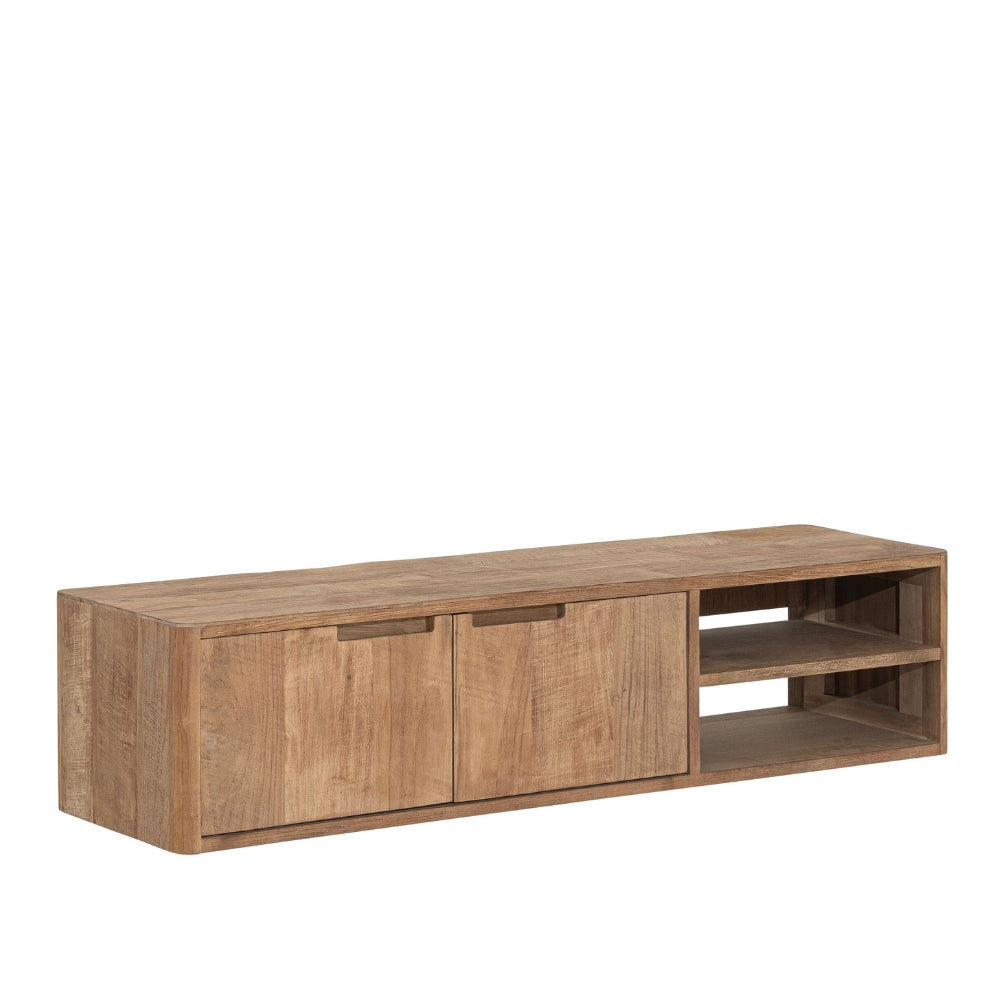Hangend TV Meubel No.2 Bliss Teakhout Small DTP Home