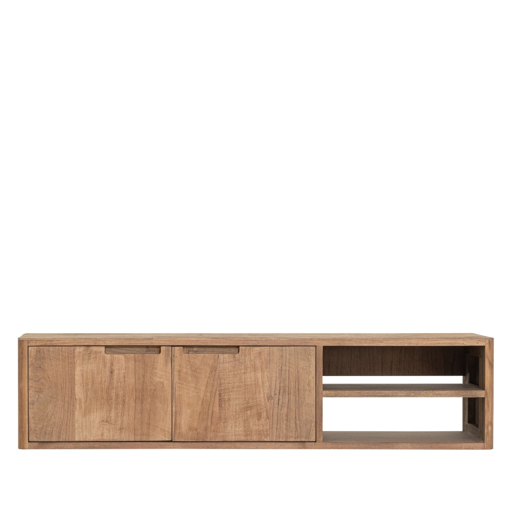 Hangend TV Meubel No.2 Bliss Teakhout Small DTP Home